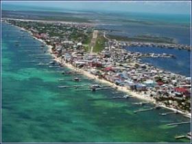Ambergris Caye as viewed from the air – Best Places In The World To Retire – International Living